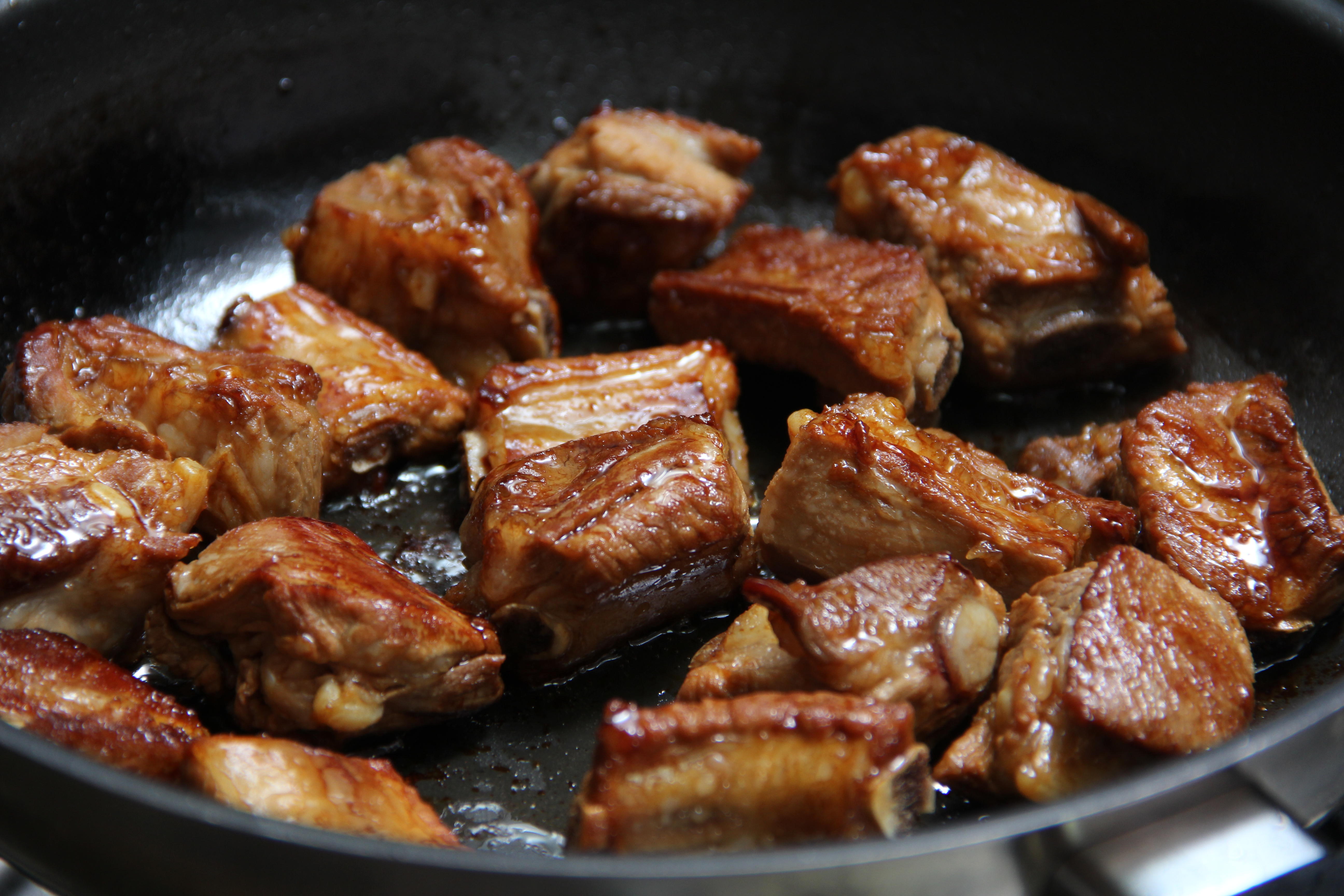#鐵斧釜燒飯就是香#-排骨燜飯的做法 步骤7