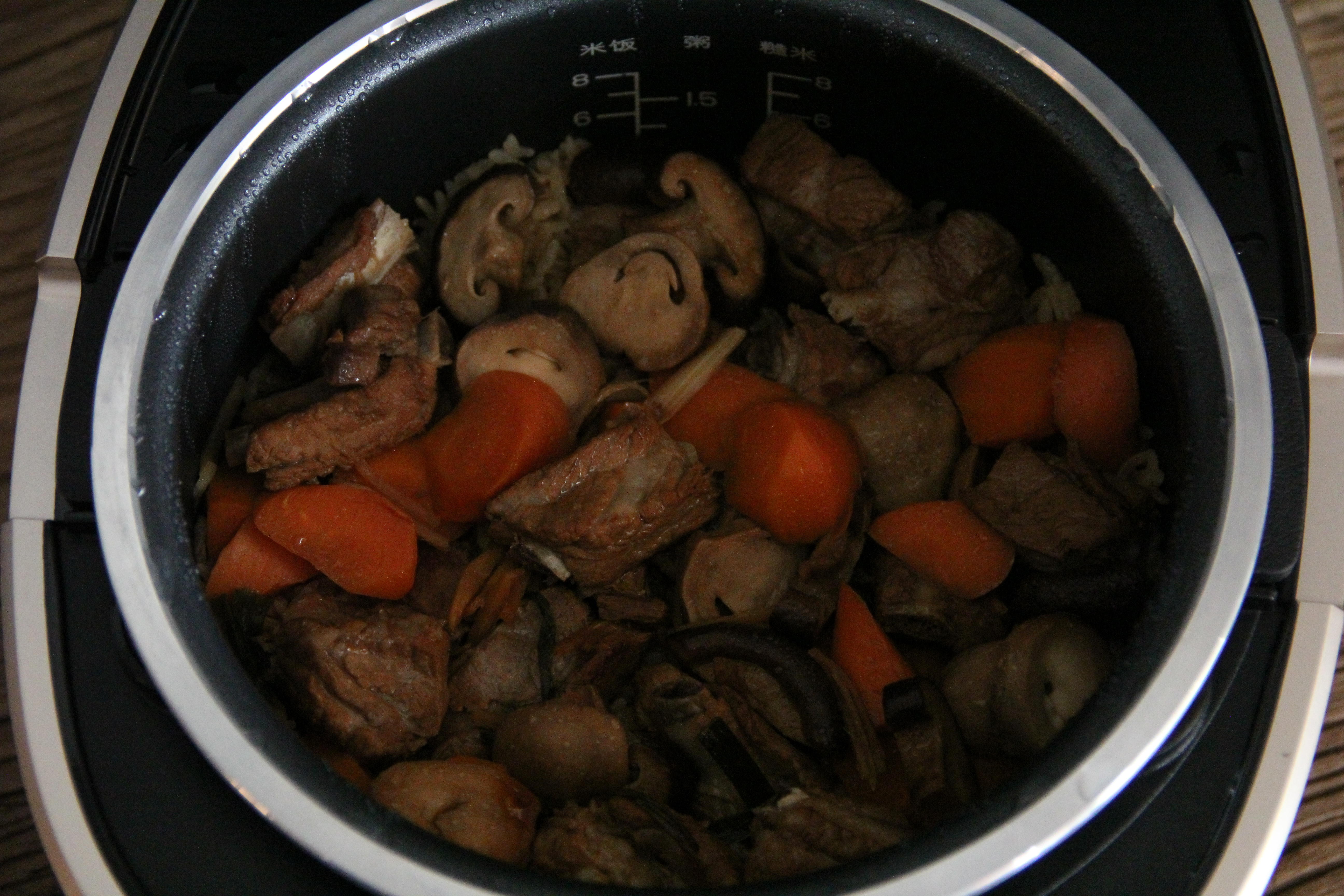 #鐵斧釜燒飯就是香#-排骨燜飯的做法 步骤16