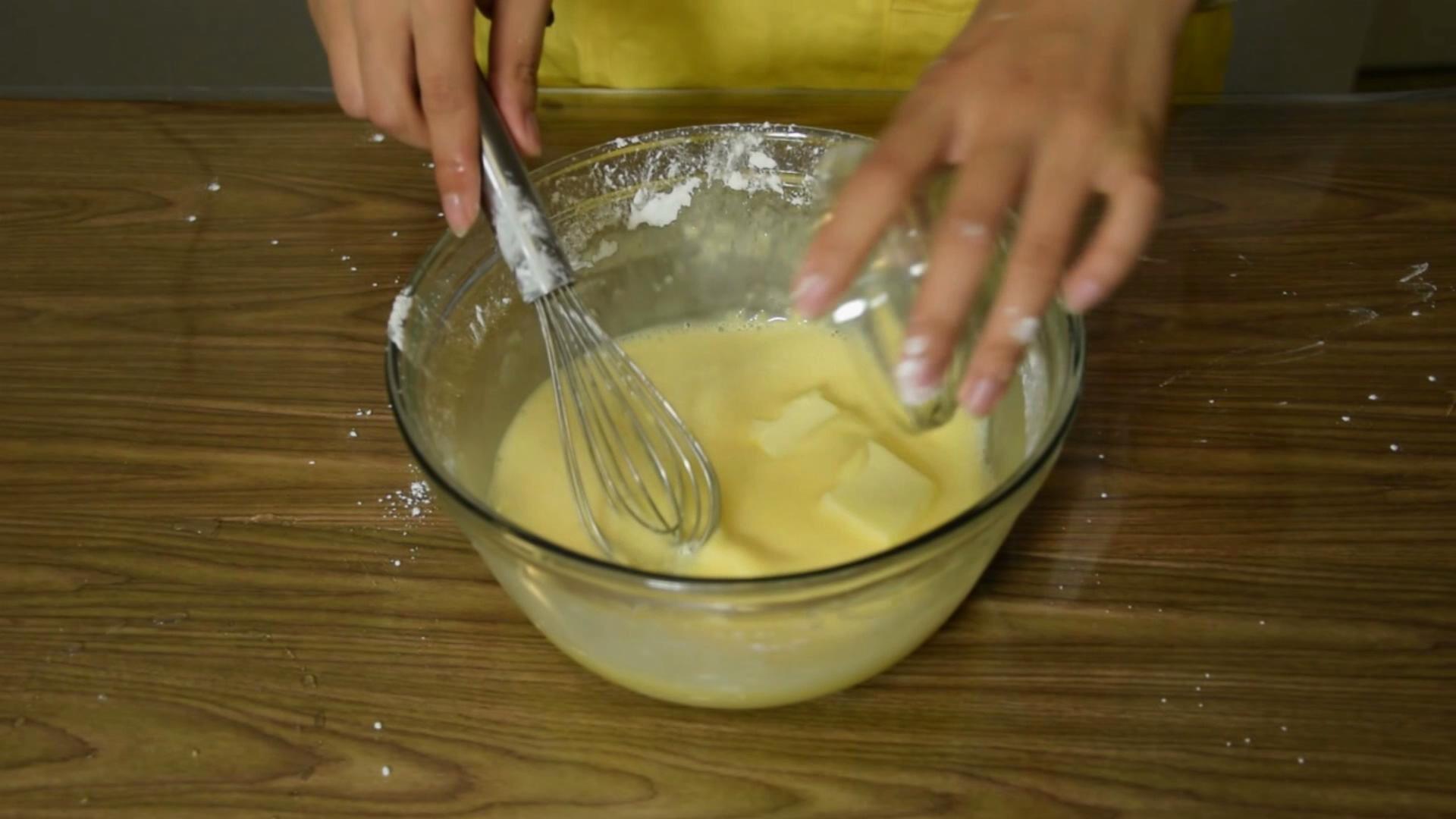《糯米糰子的廚房日記》奶黃流心月餅的做法 步骤14