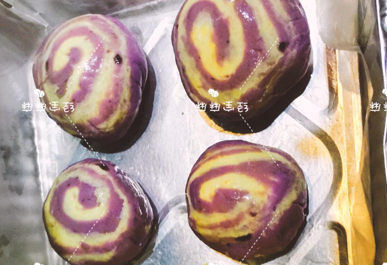 紫薯木薯綠豆酥的做法 步骤6
