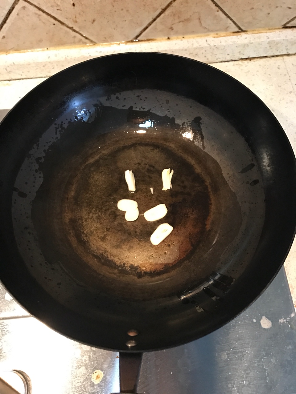 芥菜蘑菇鹹湯的做法 步骤2