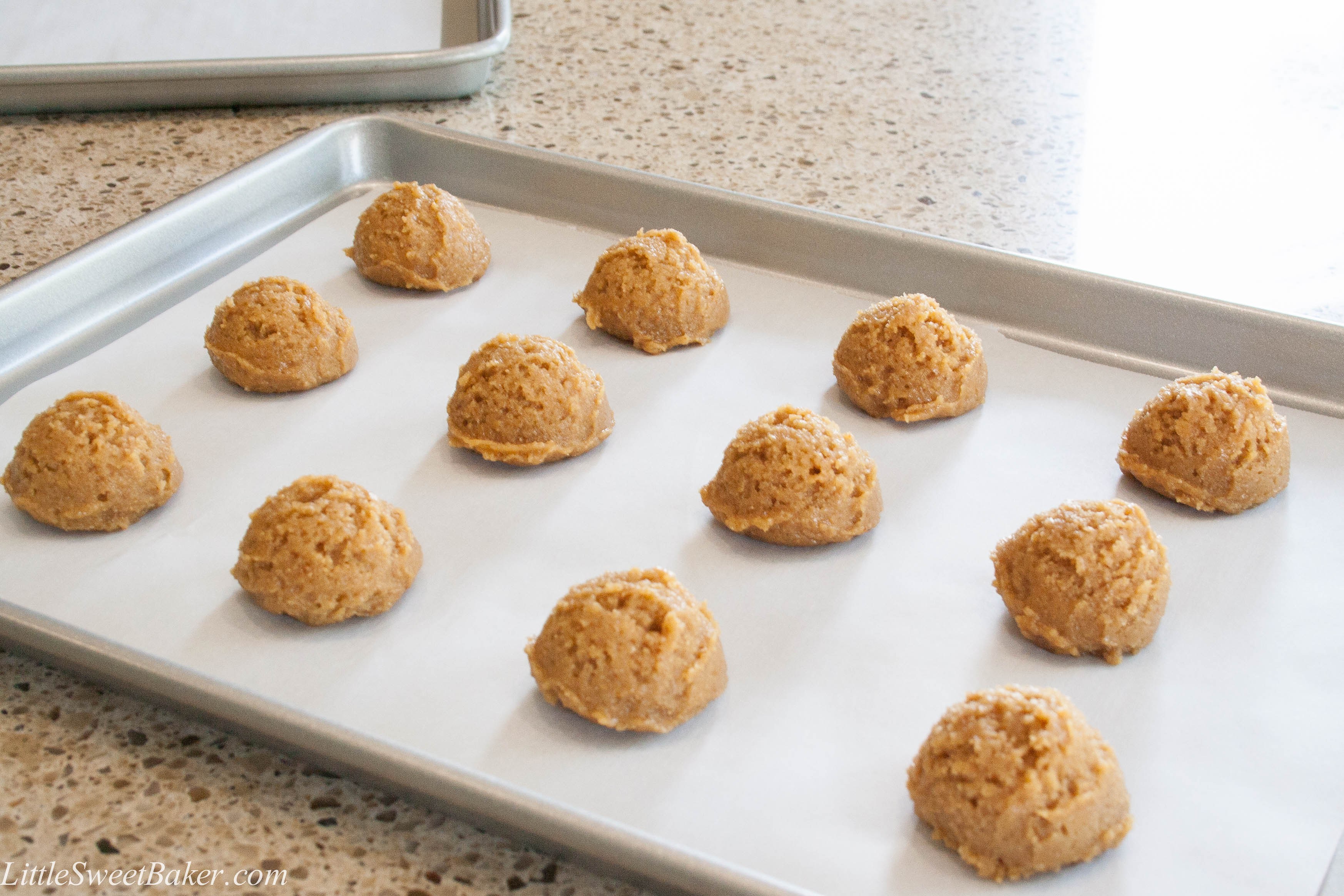 Healthy natural peanut butter cookies 簡易花生醬餅乾-無黃油的做法 步骤4