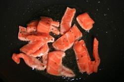 芥藍百合三文魚的做法 步骤5