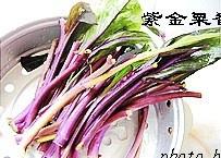 紫金粟米紅菜心的做法 步骤1