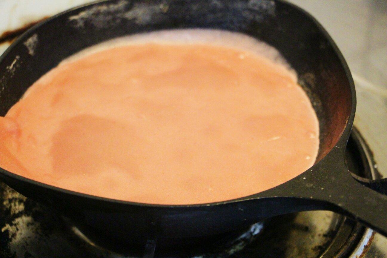 椰香紅絲絨可麗餅（低油低糖）的做法 步骤10