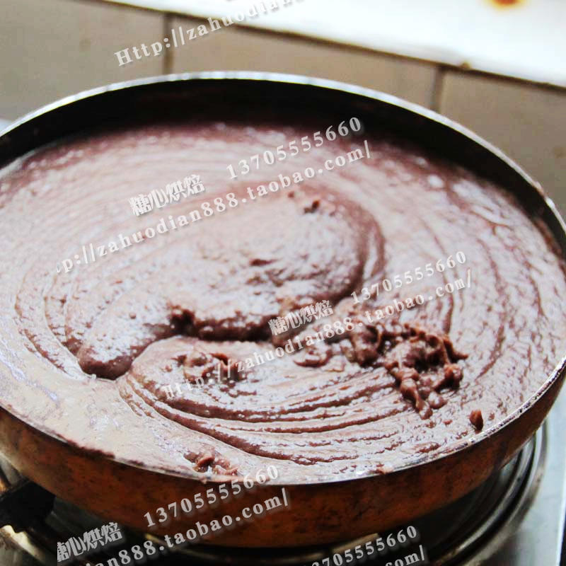 月餅餡料——蓮蓉 豆沙 紫薯的做法 步骤4