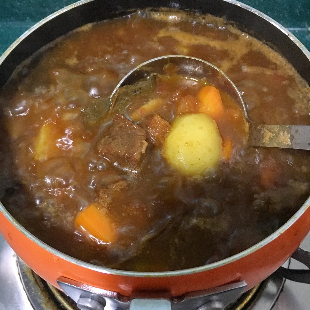 番茄土豆燜牛腩 （下飯利器 香嫩又多汁）的做法 步骤8
