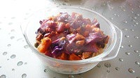 紫甘藍南瓜牛肉芝士意麪的做法 步骤4