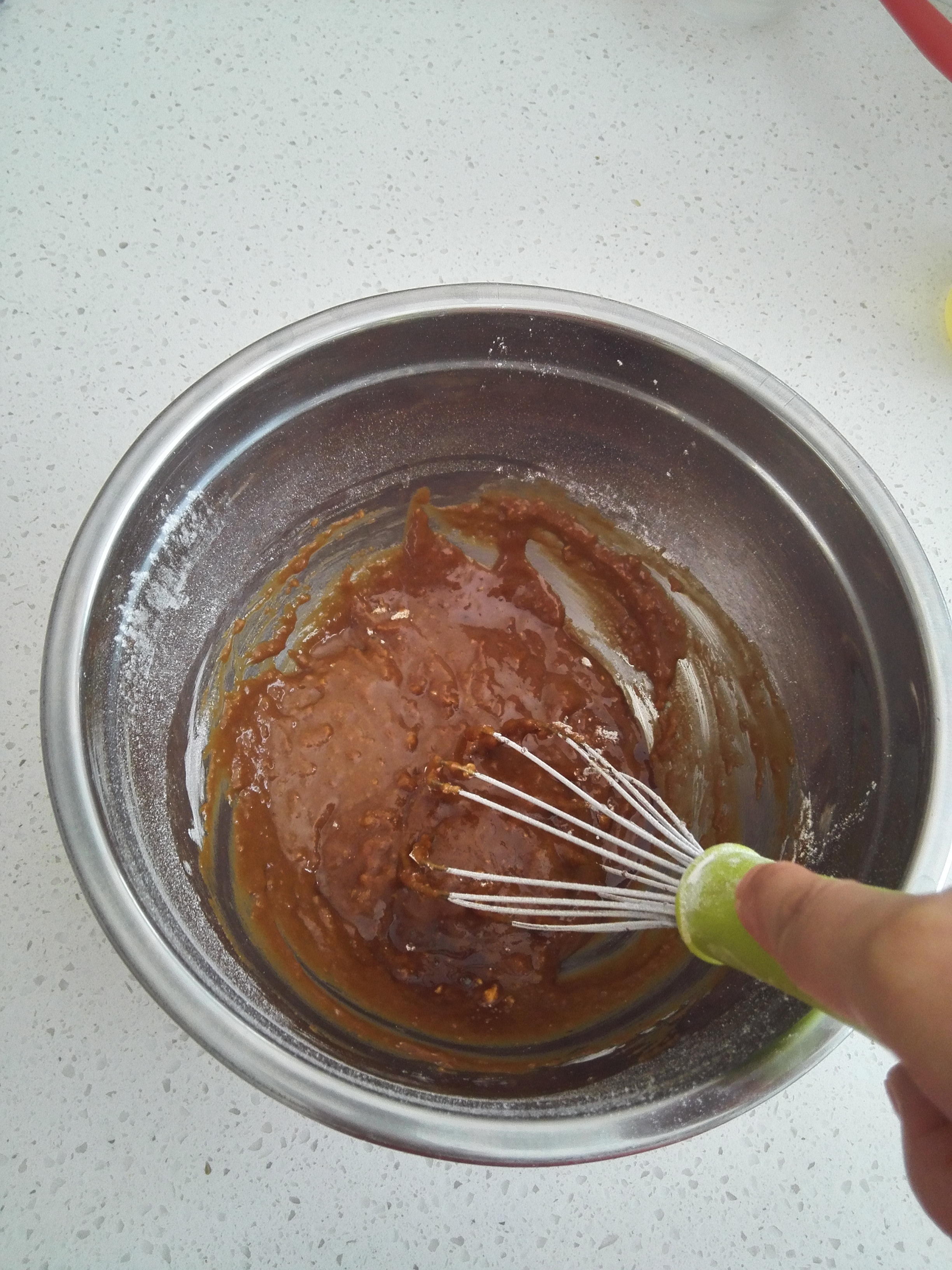 紅糖紅棗戚風蛋糕（6寸）的做法 步骤3