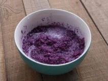 花生紫甘藍煎餅的做法 步骤2