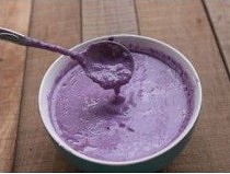 花生紫甘藍煎餅的做法 步骤4