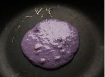 花生紫甘藍煎餅的做法 步骤5
