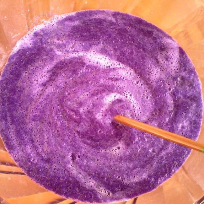 色誘系列之紫甘藍饅頭的做法 步骤1