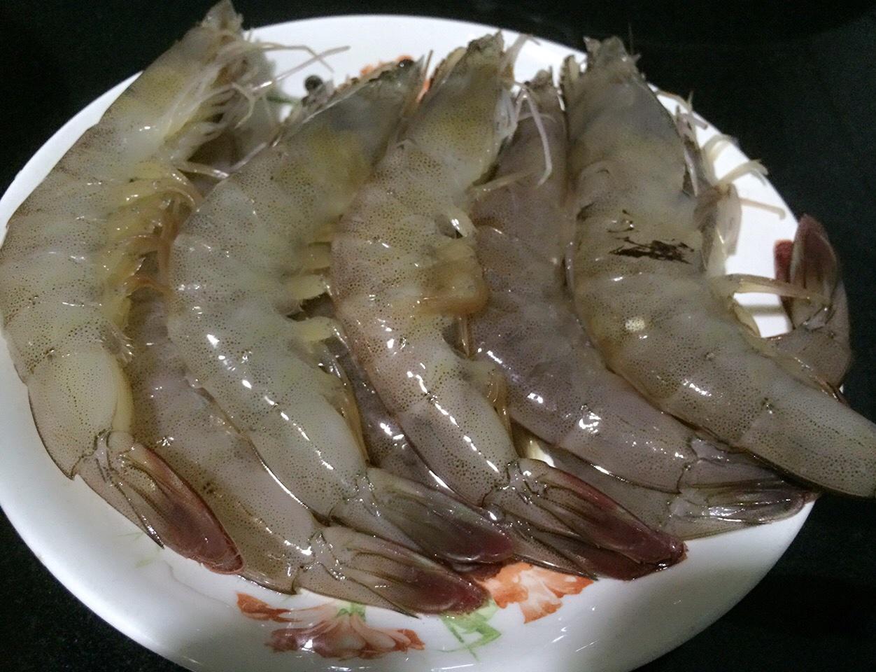 泰式椰漿咖哩蝦的做法 步骤1