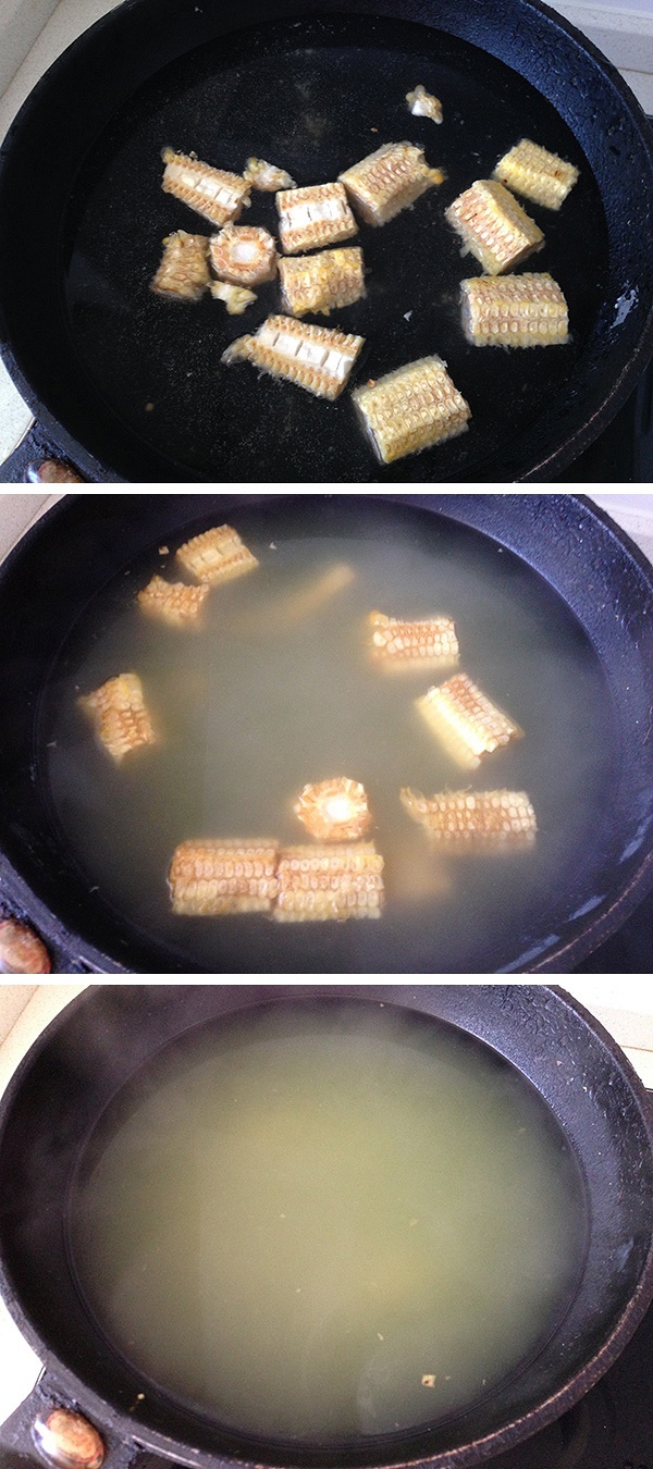 青菜千葉豆腐湯的做法 步骤6