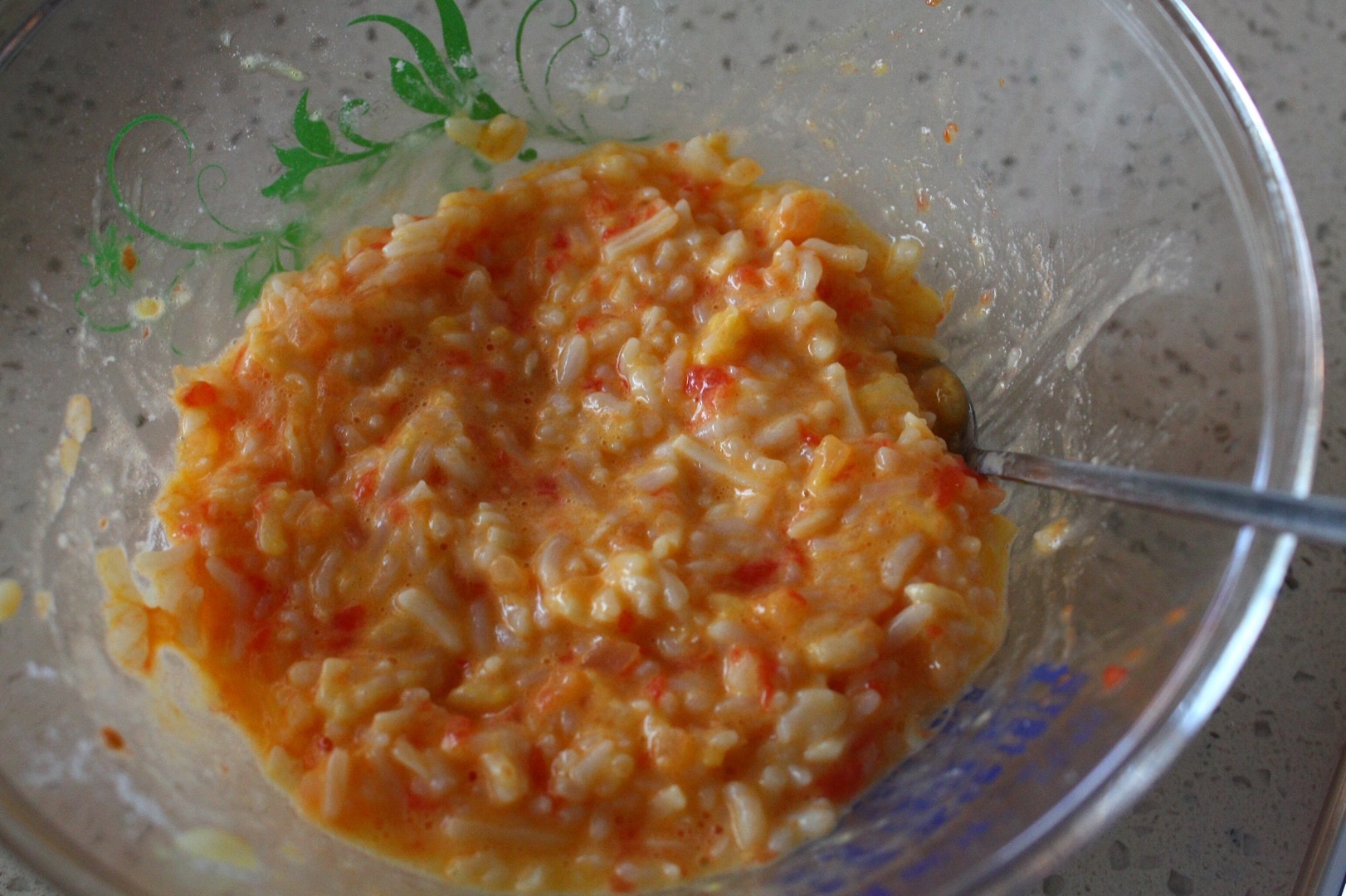 寶寶輔食：好吃有營養的番茄乳酪米餅的做法 步骤6