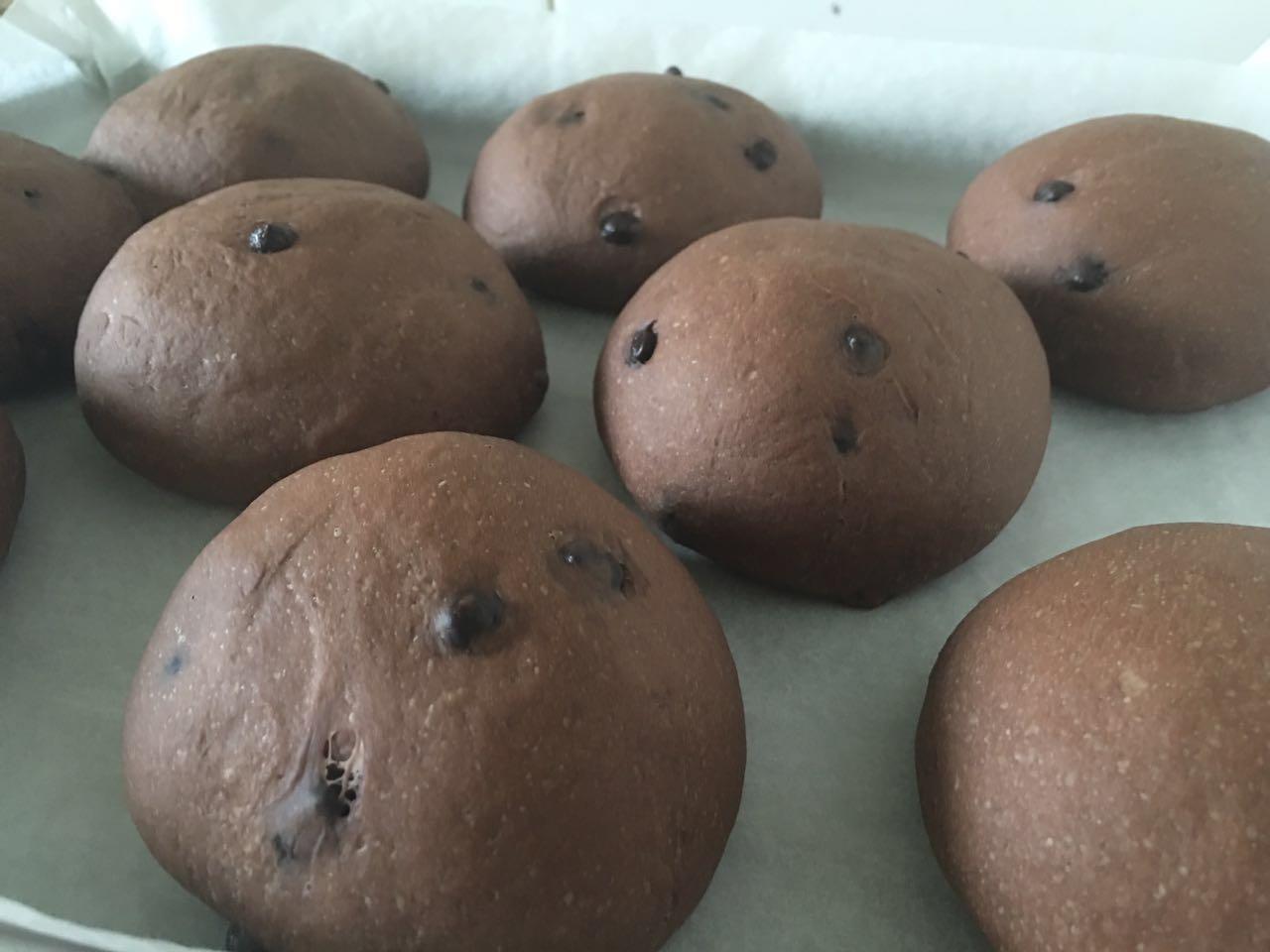 巧克力軟歐包－黑眼豆豆的做法 步骤14
