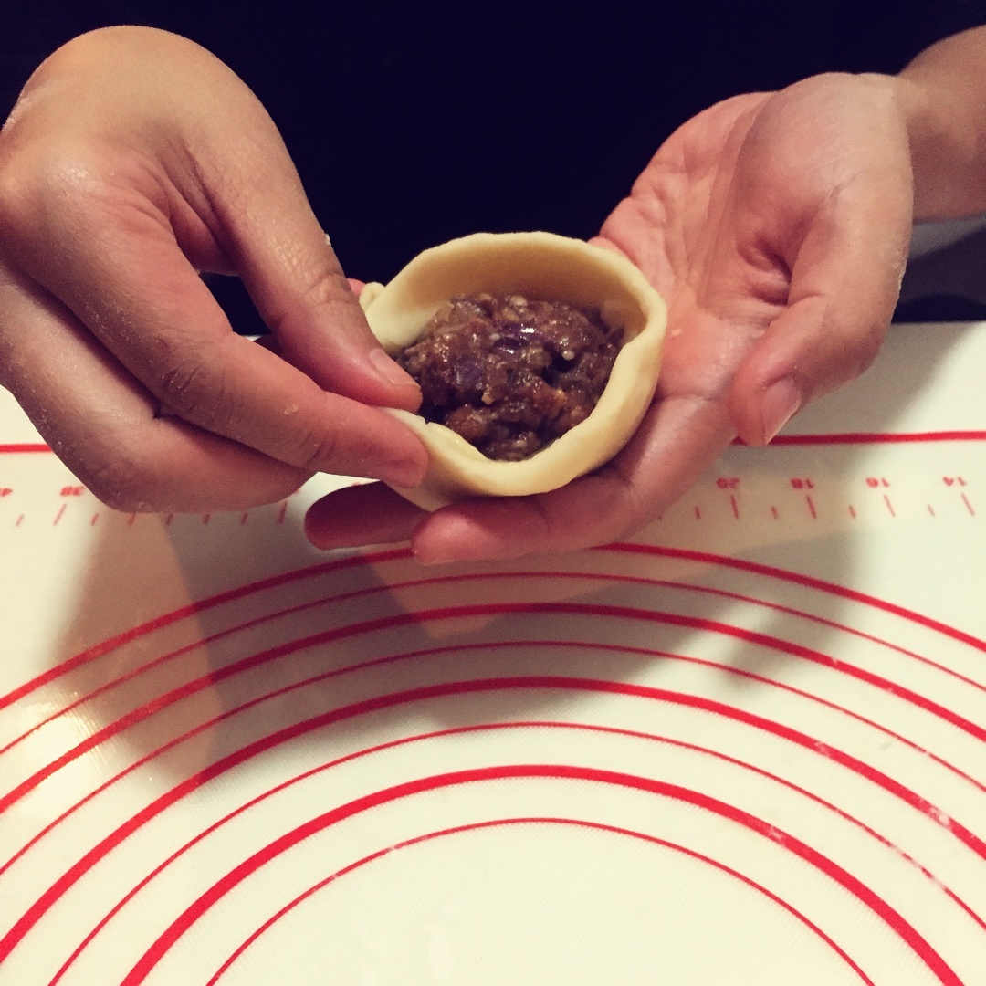 孜然牛肉餡酥餅的做法 步骤9