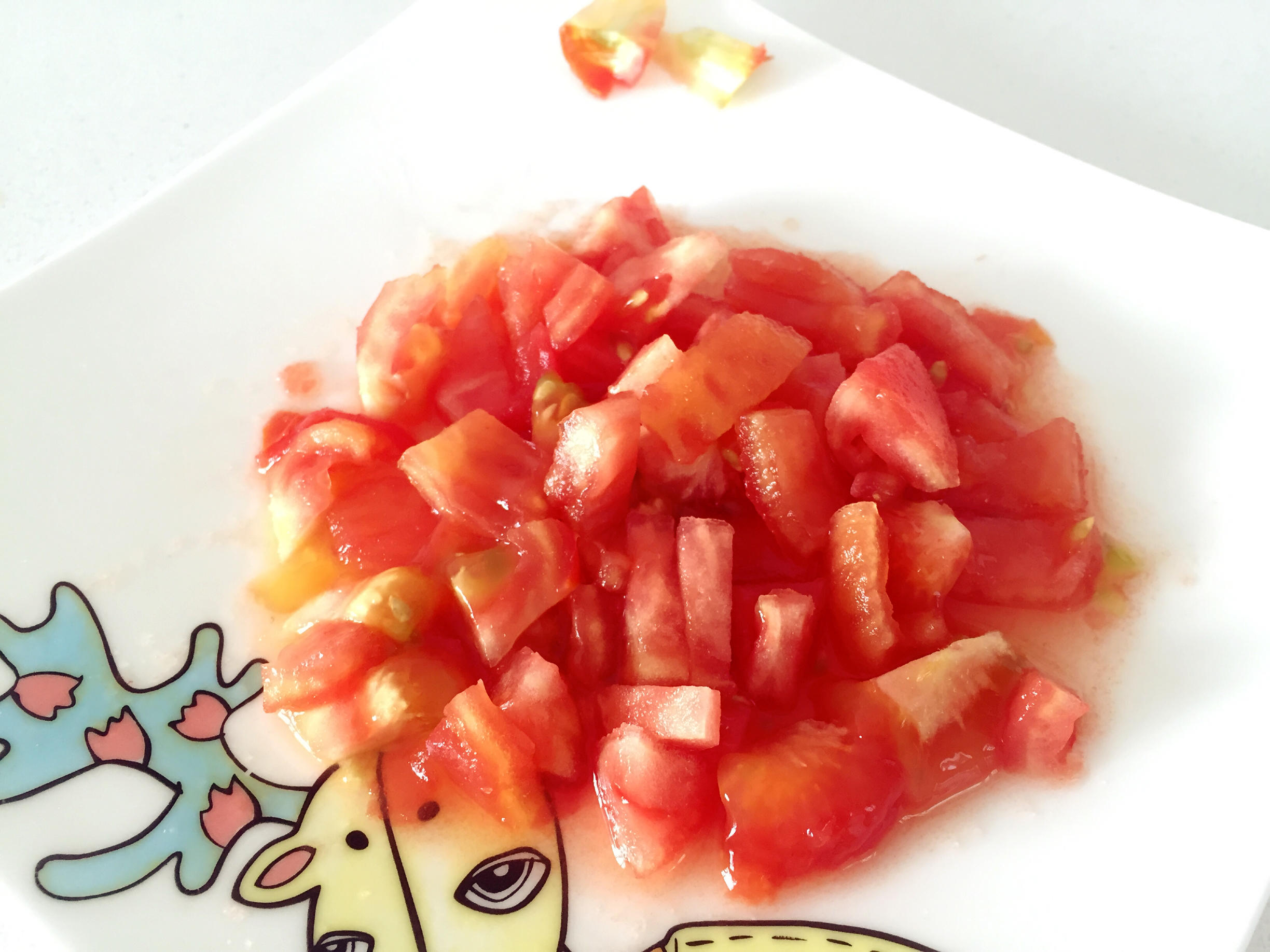 寶寶輔食：西紅柿蘑菇疙瘩湯—酸甜開胃，熱乎乎喝下一大碗！8M+的做法 步骤6
