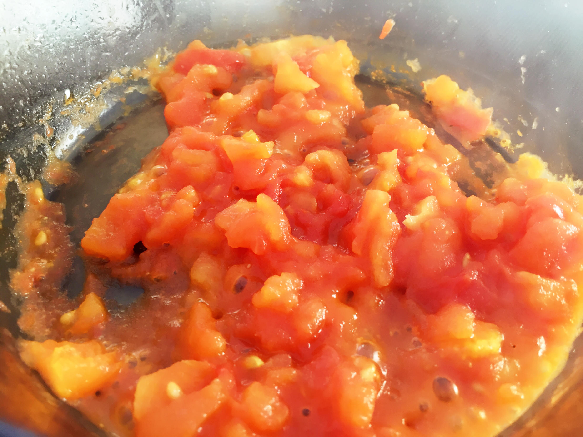 寶寶輔食：西紅柿蘑菇疙瘩湯—酸甜開胃，熱乎乎喝下一大碗！8M+的做法 步骤8