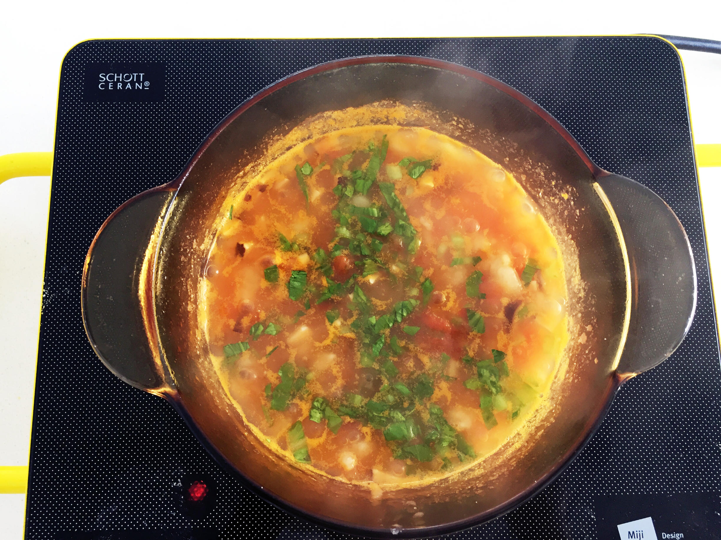 寶寶輔食：西紅柿蘑菇疙瘩湯—酸甜開胃，熱乎乎喝下一大碗！8M+的做法 步骤12