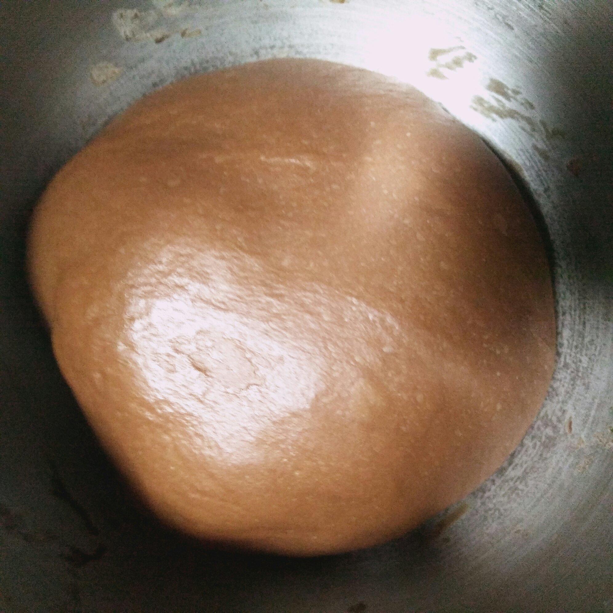 可可麻薯軟歐(麪包)的做法 步骤1
