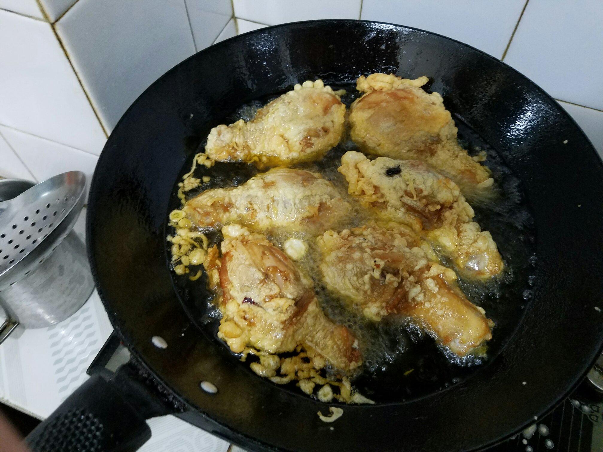 韓式原味炸雞＆調味炸雞的做法 步骤4