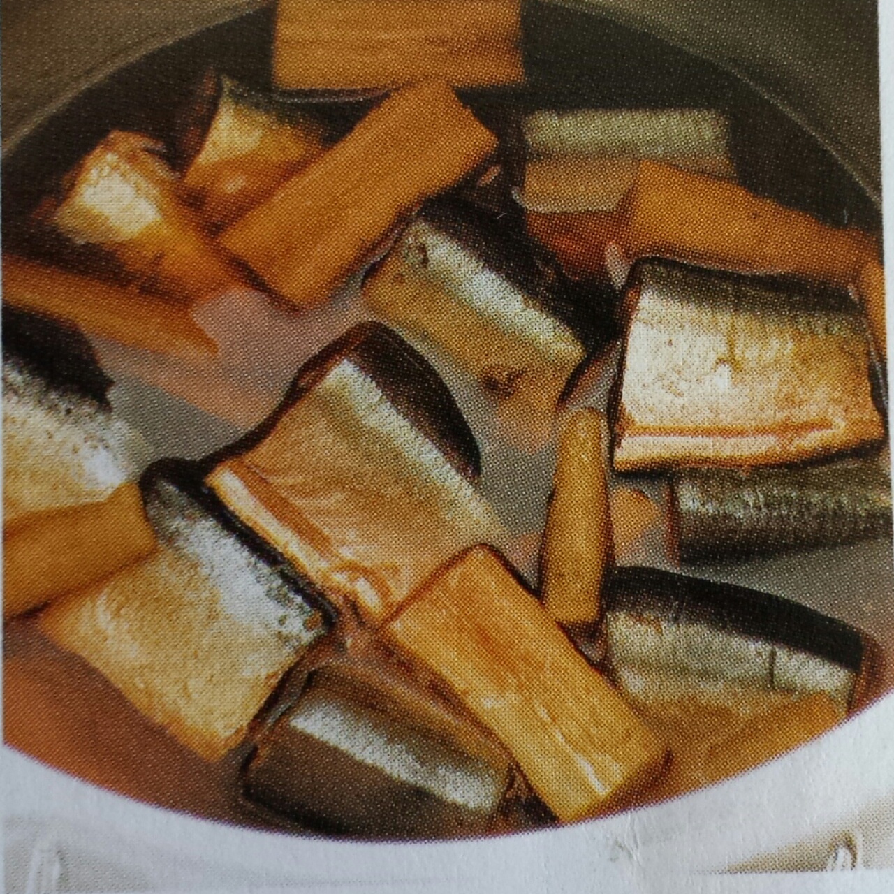 日式秋刀魚燉牛蒡（高壓鍋版）的做法 步骤2