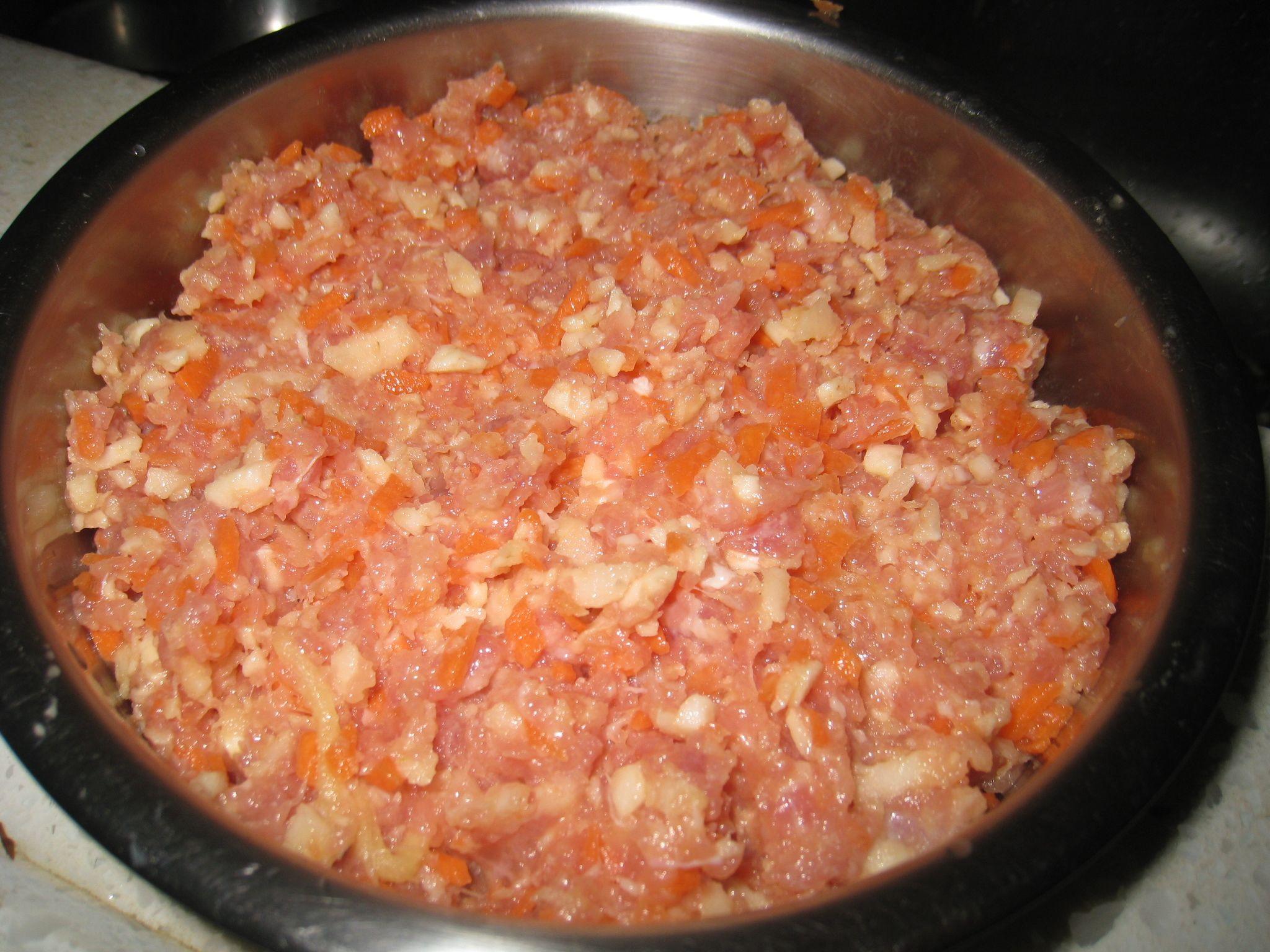 胡蘿蔔馬蹄蒸肉餅的做法 步骤6