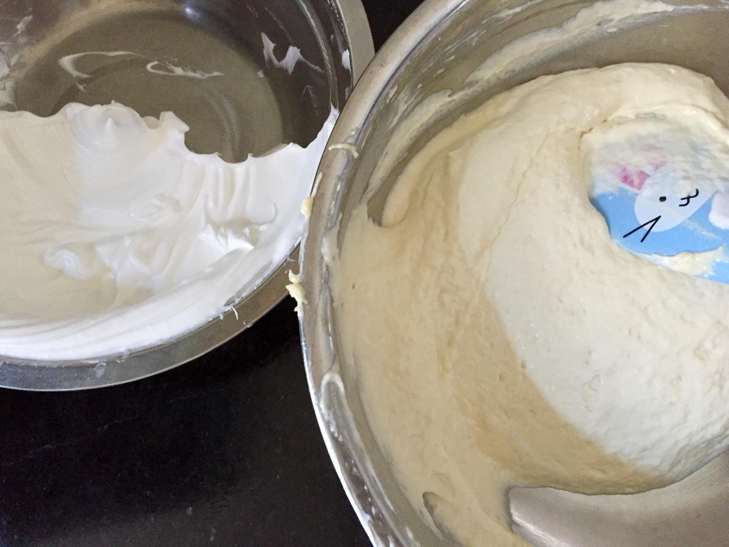 椰香栗子磅蛋糕、淡奶油磅蛋糕的做法 步骤9