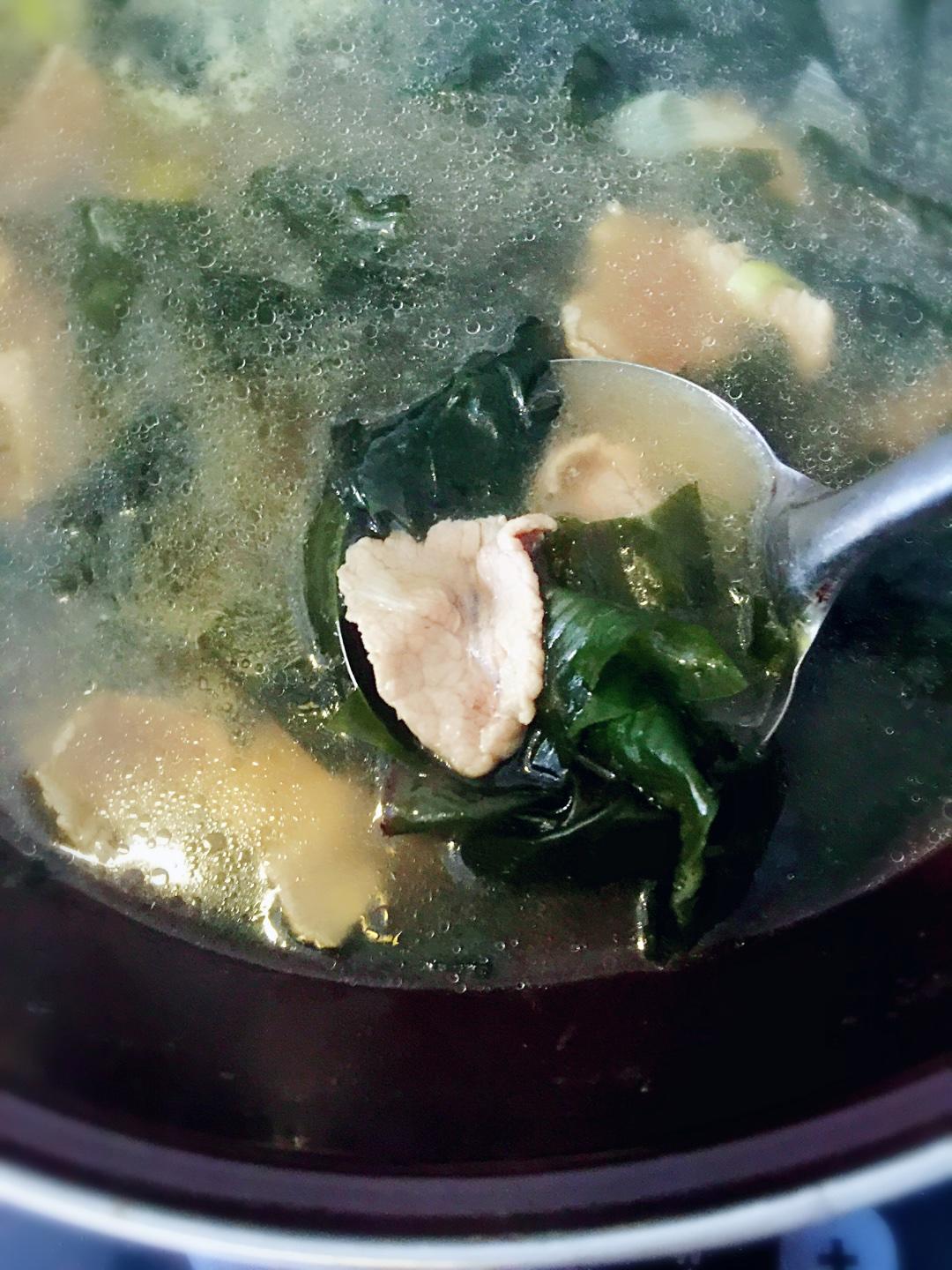 韓式海帶湯的做法 步骤3