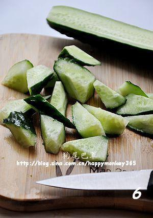 涼拌竹筍黃瓜的做法 步骤6