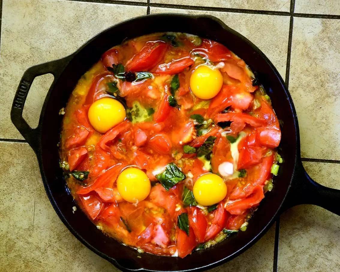 西紅柿煎荷包蛋的做法 步骤4