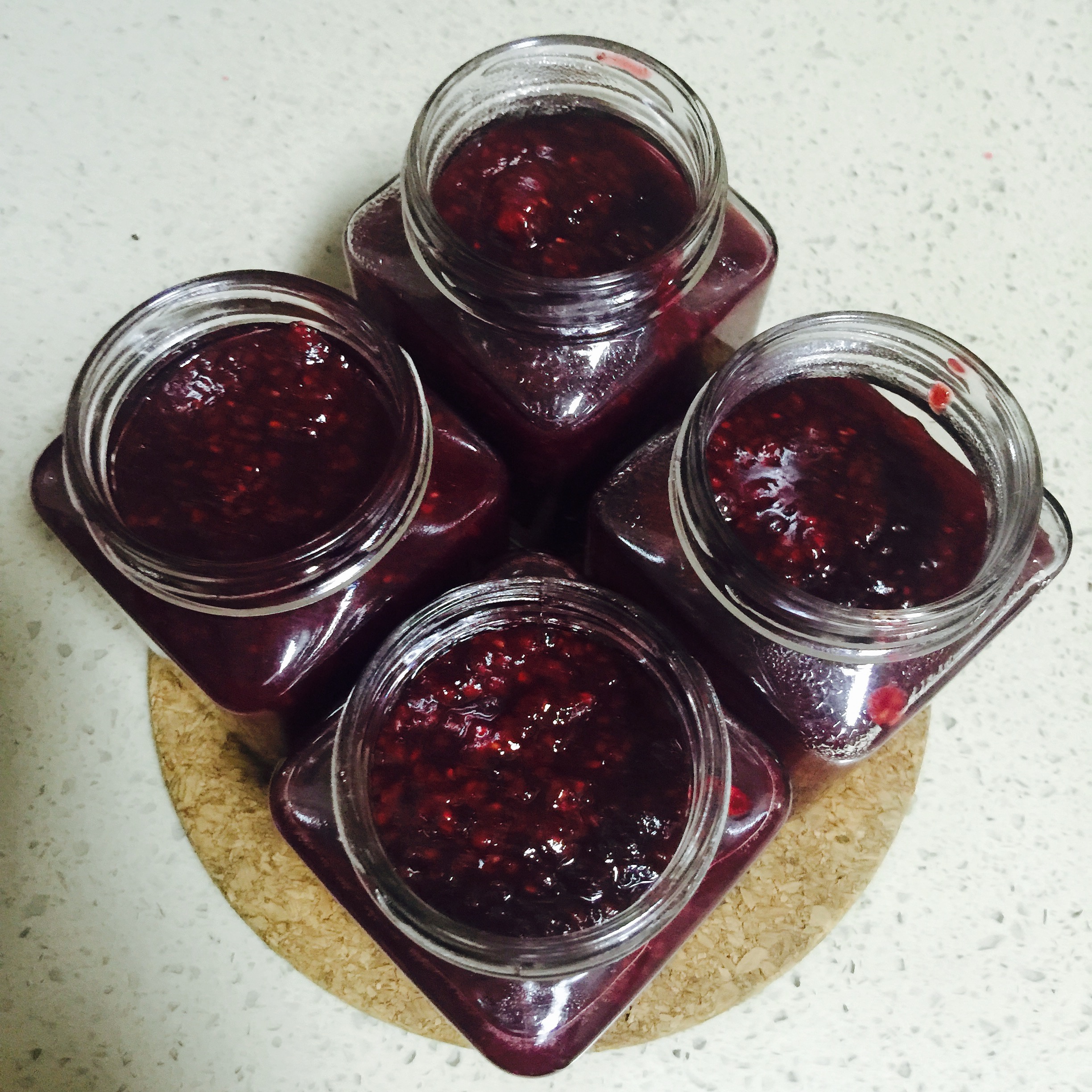 「深夜點心屋」有一點酸樹莓（覆盆子）果醬的做法 步骤3