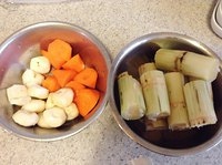 甘蔗馬蹄胡蘿蔔糖水（竹蔗）的做法 步骤1