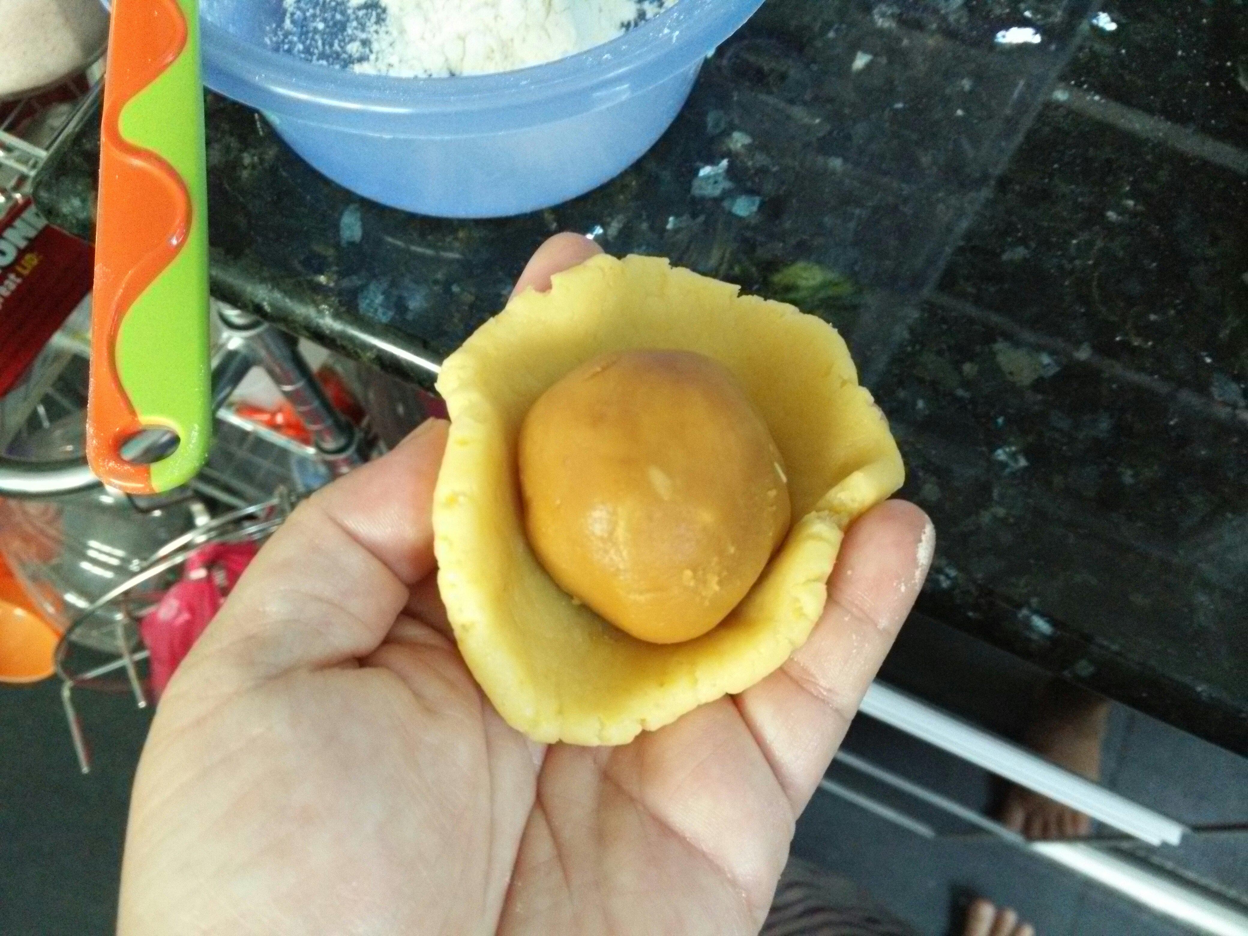 鹹蛋奶皇上海月餅的做法 步骤12
