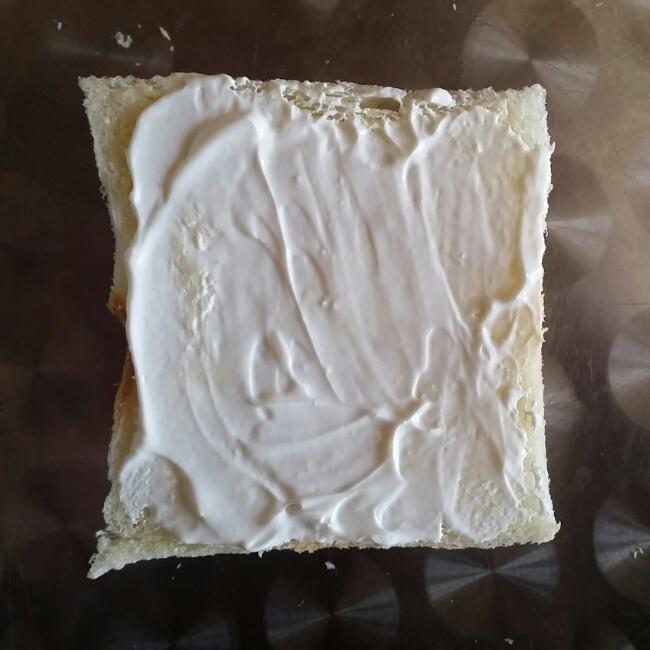Cream cheese版水果三文治的做法 步骤5