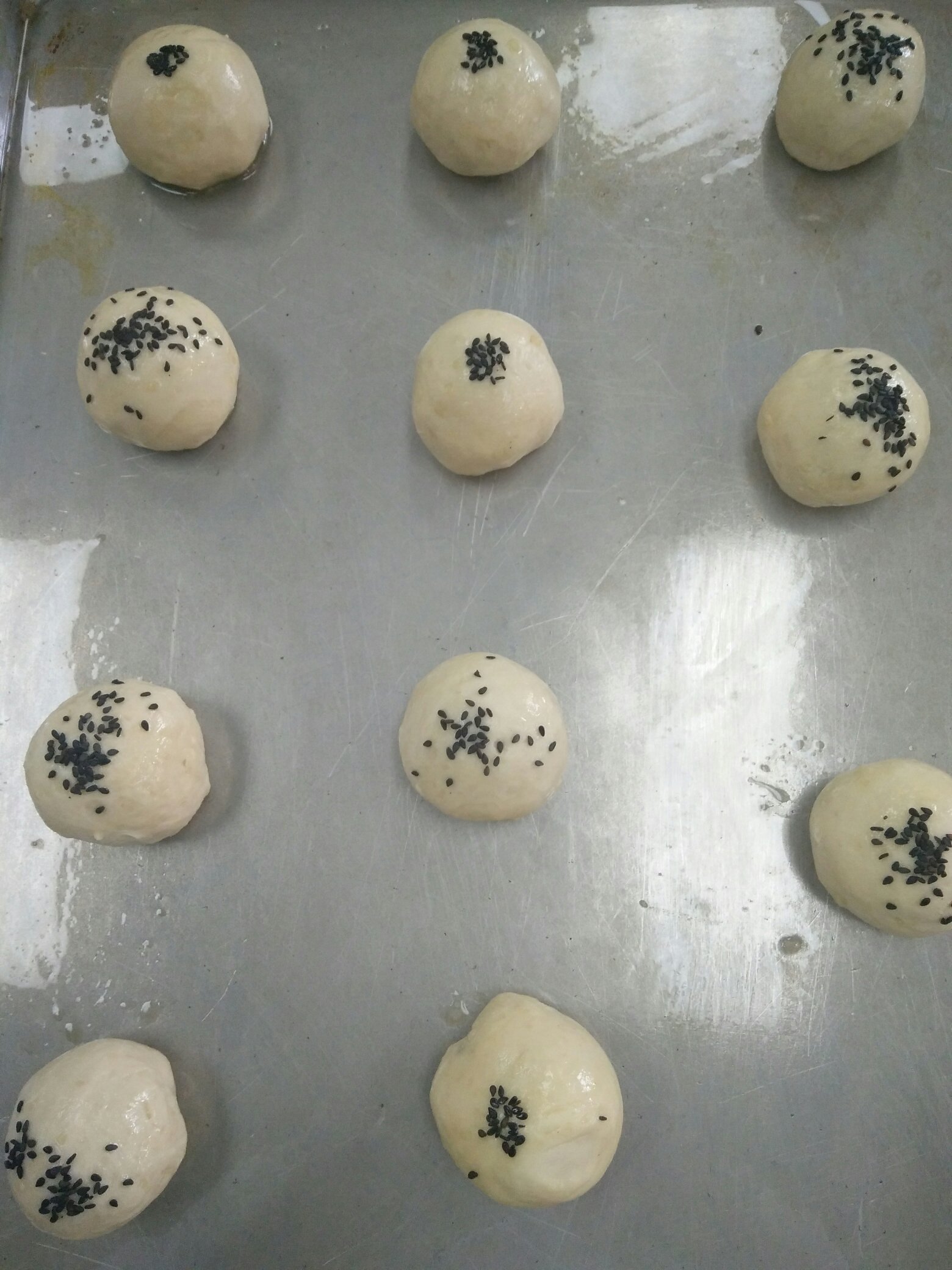 藍莓蛋黃酥皮月餅的做法 步骤7