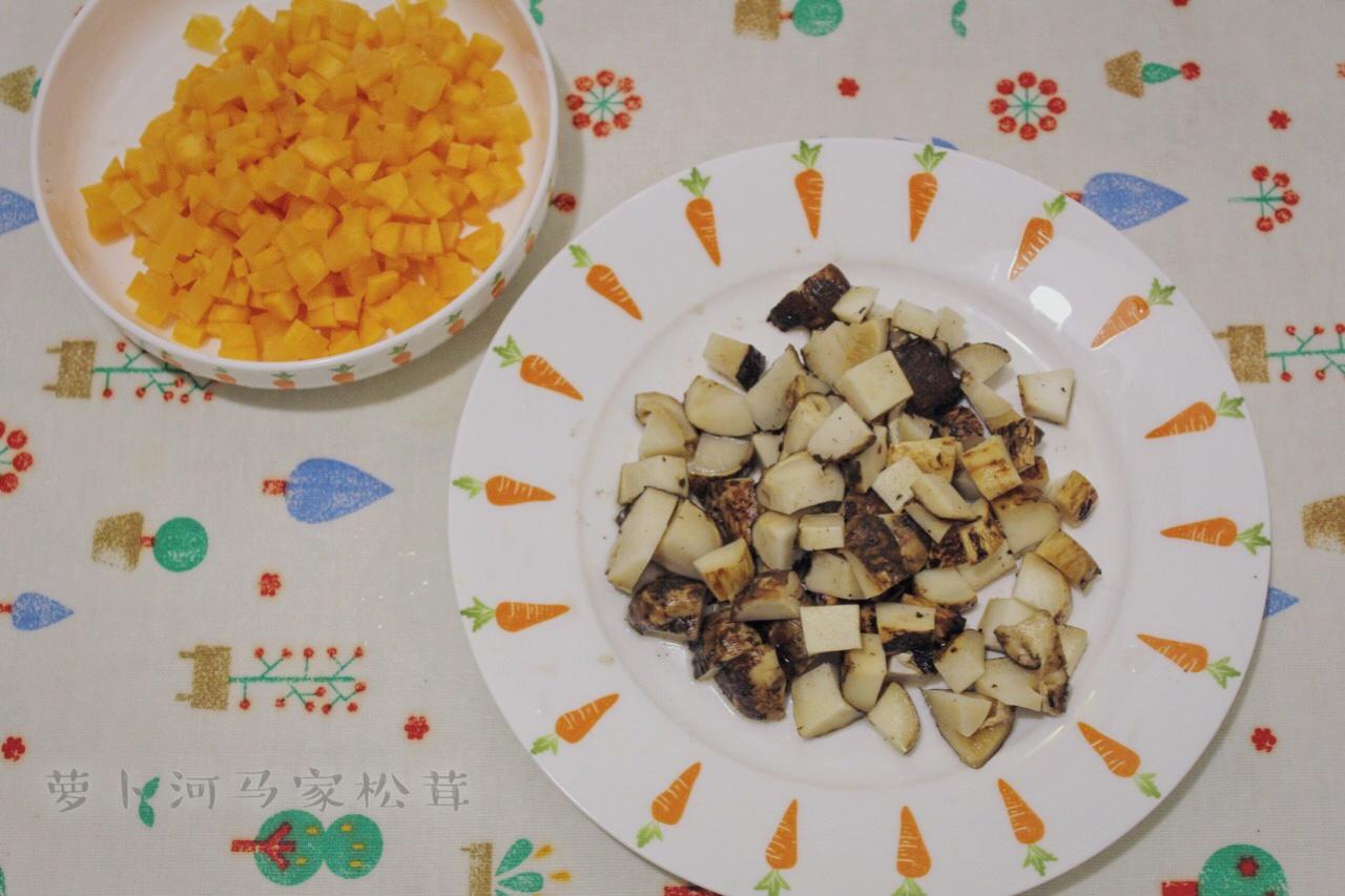 「蘿蔔廚房」松茸燜飯。的做法 步骤3