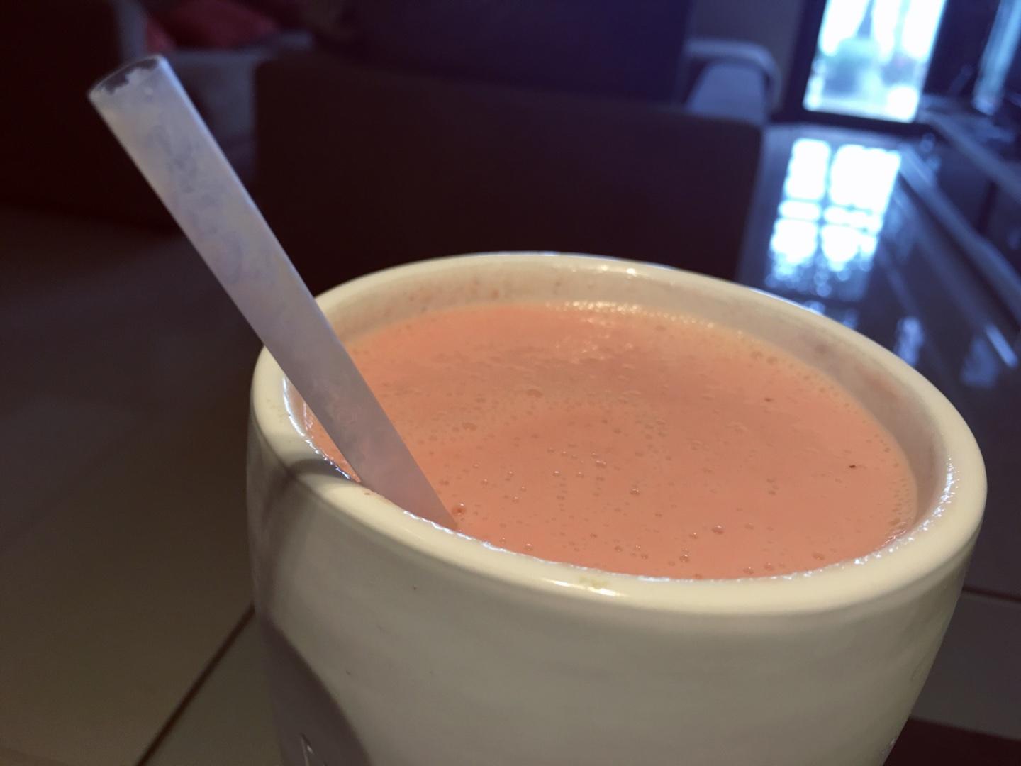 夏季酸酸甜甜粉色系李子酸奶的做法 步骤4