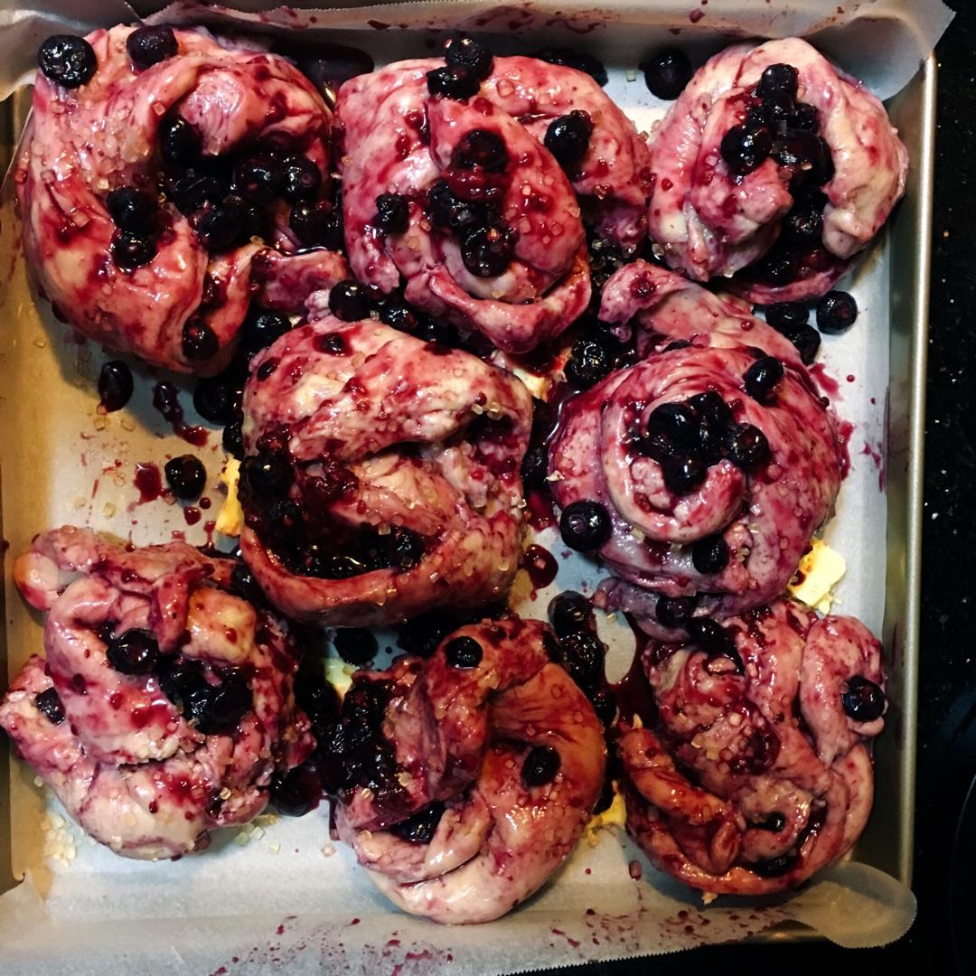 大城小廚Jamie的莓果甜麪包的做法 步骤7