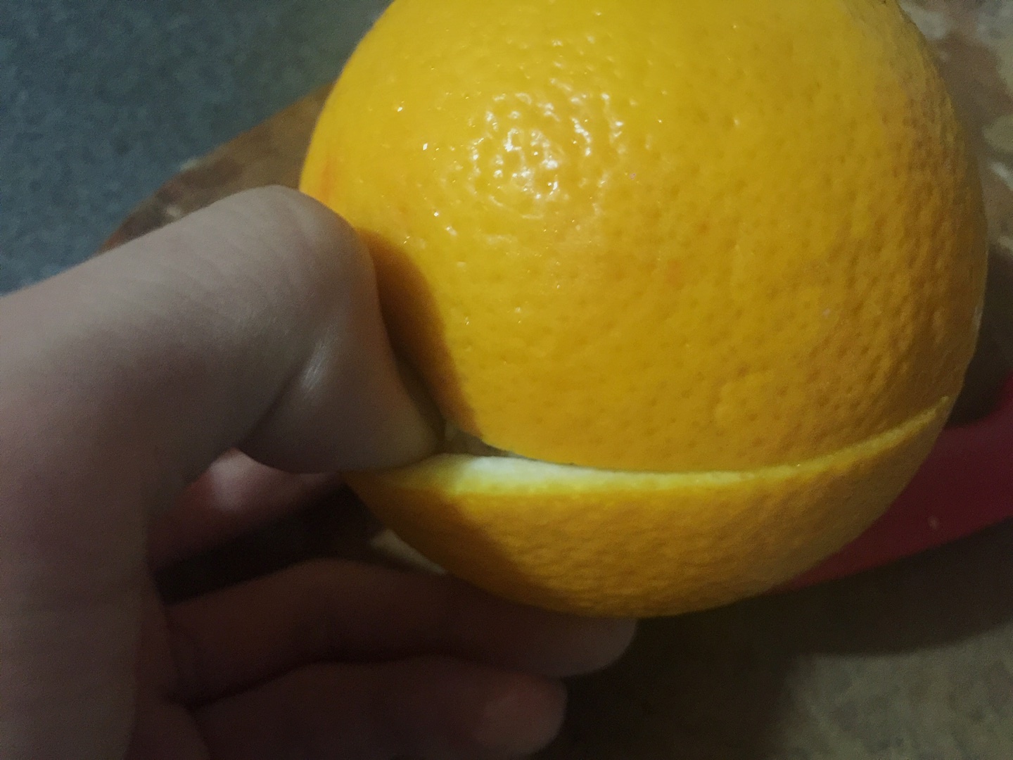 香橙果凍+小橘燈（創意手工）的做法 步骤1