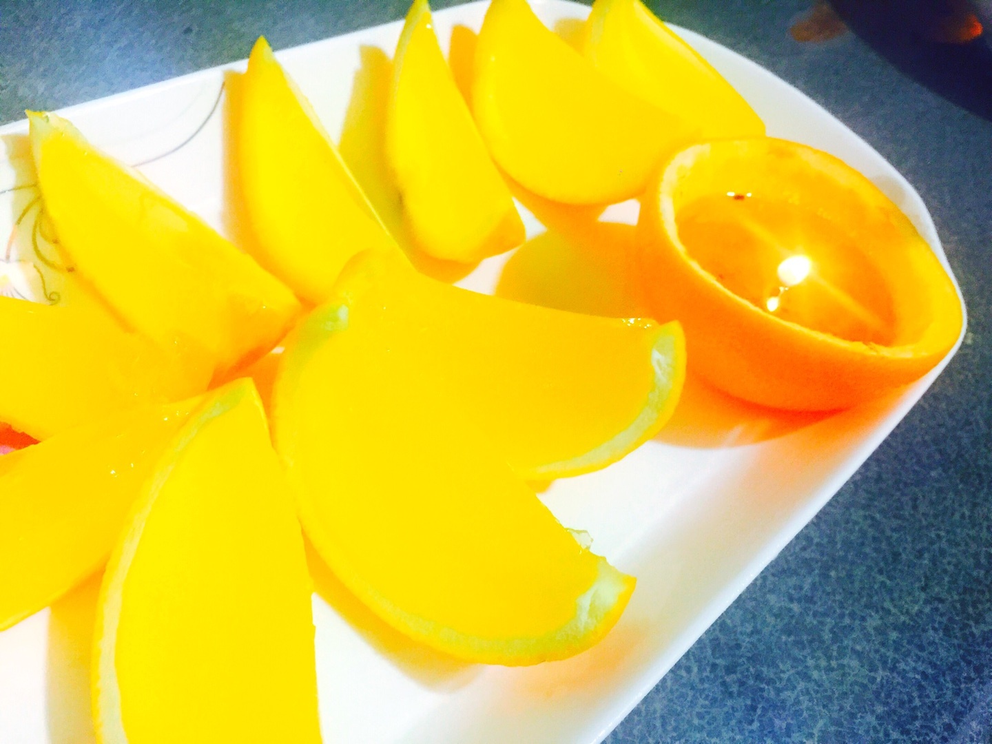 香橙果凍+小橘燈（創意手工）的做法 步骤9