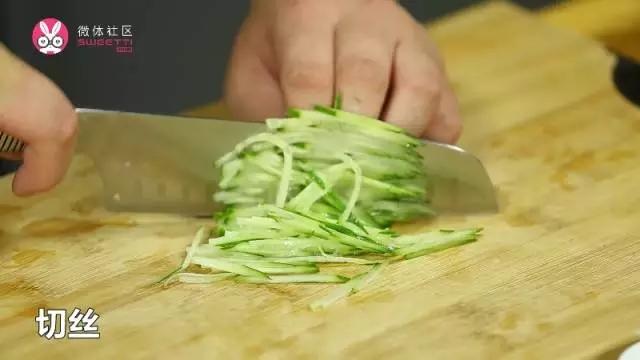 【微體兔菜譜】麻醬素涼麪丨超簡易實用版涼麪的做法 步骤4