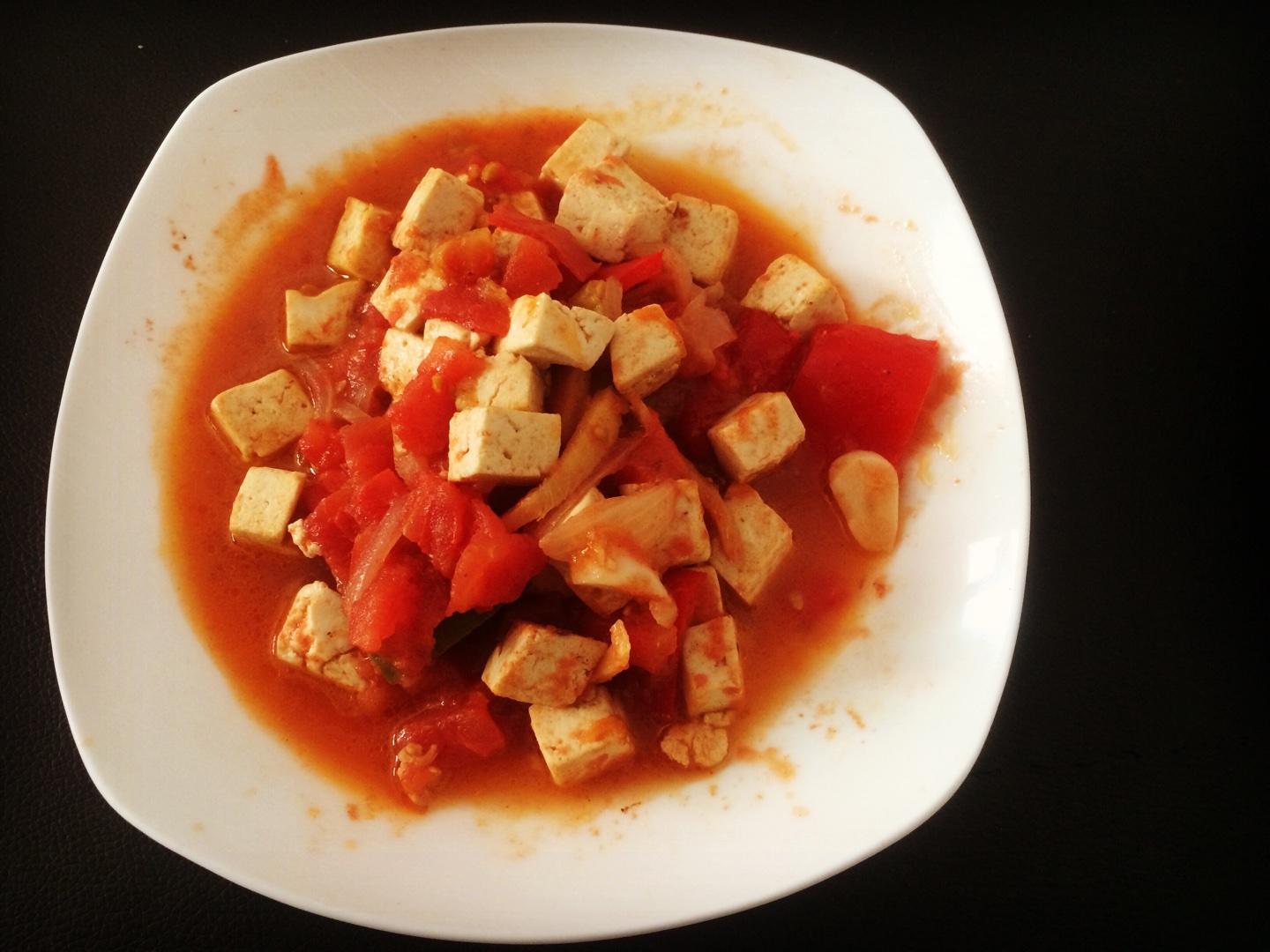改良版 番茄醬紅燒老豆腐的做法 步骤2