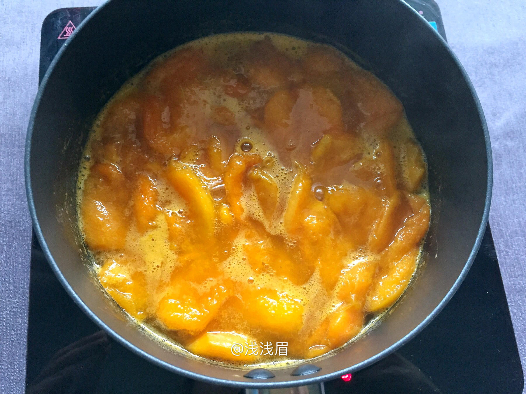 美味杏子醬的做法 步骤3