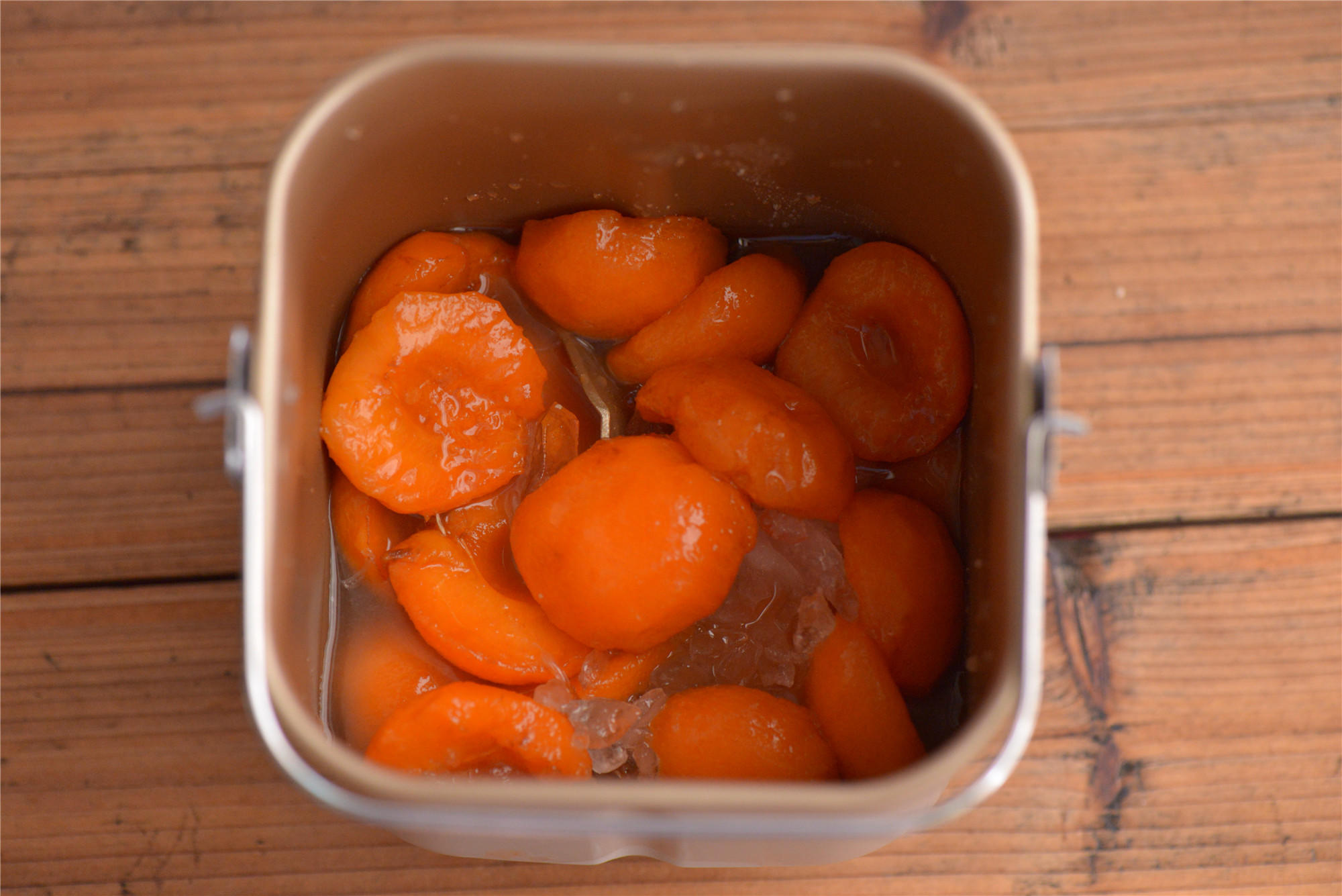 杏子果醬（麪包機版）的做法 步骤5