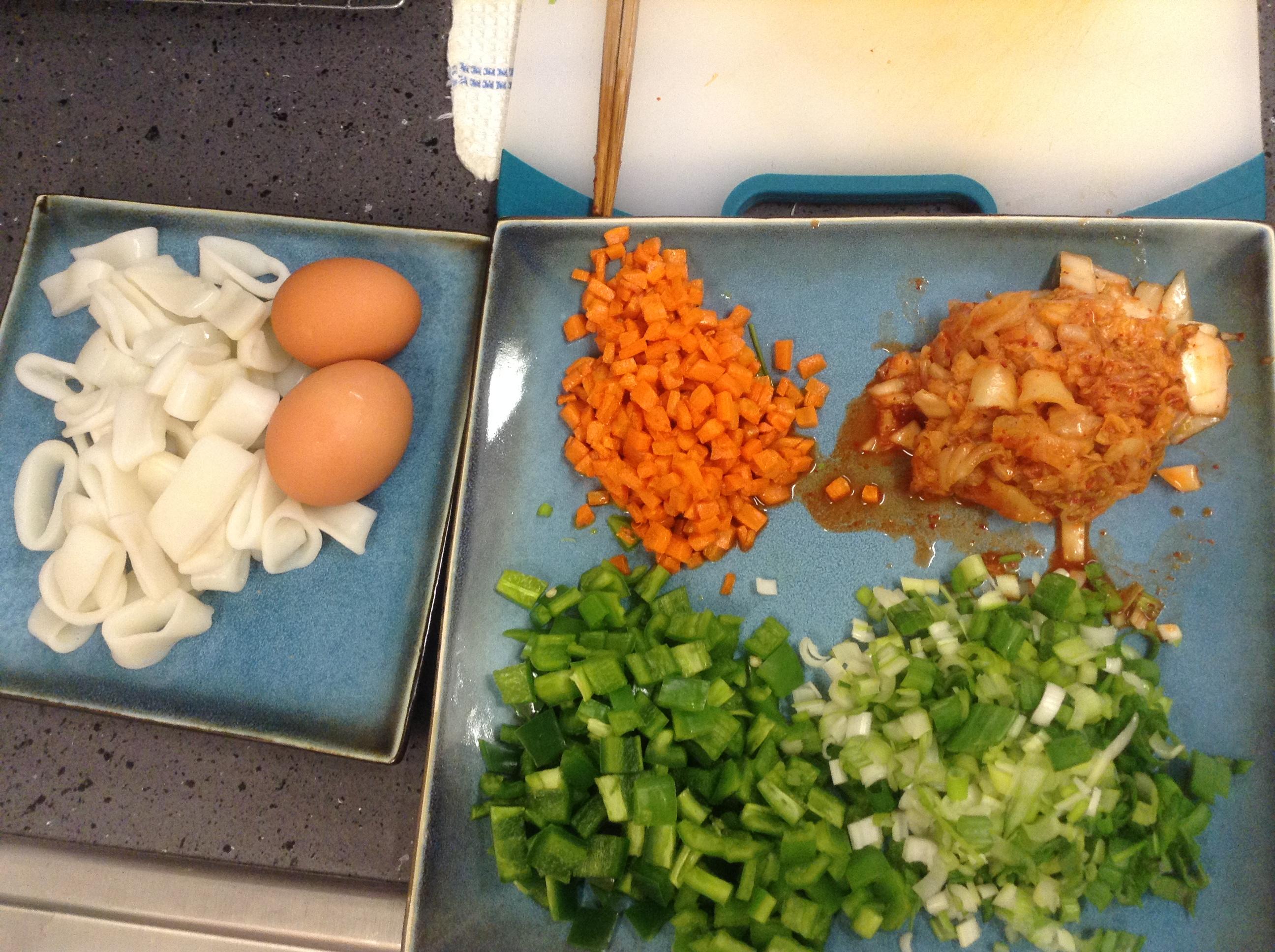 雜蔬泡菜餅的做法 步骤1