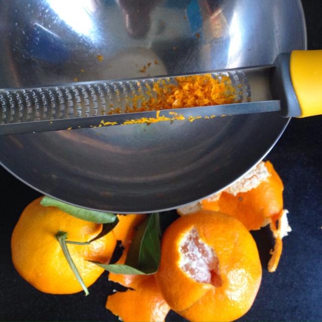 橘子奶香曲奇的做法 步骤2