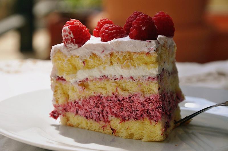 樹莓&楊梅蛋糕的做法 步骤11